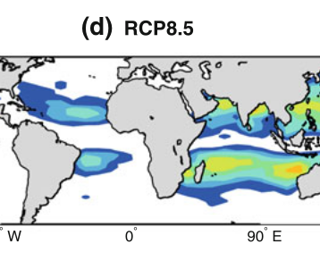 Tropical cyclones in enhanced resolution CMIP5 experiments